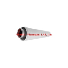 Труба коаксиальная Viessmann LAS, L1,0 м. 60/100 мм