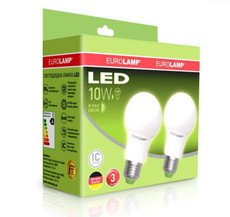 Мультипак "1+1" LED Лампа A60 10W E27 4000K