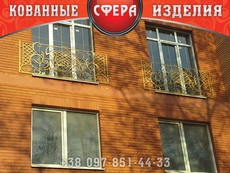 Ограждения балконные и простые, из нержавеющей стали