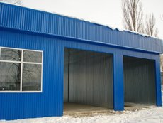 Профнастил кровельный, стеновой, оцинкованный, окрашенный