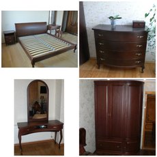Спальная мебель из массива дерева