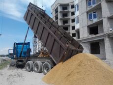 Песок строительный
