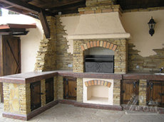 камины, порталы, беседки, барбекю