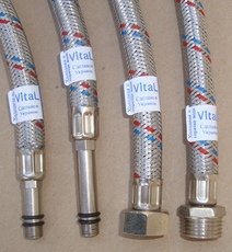 Шланги для воды соединительные – гибкая подводка.