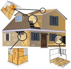 OSB плита (ОСП) толщина 6, 8, 10, 12, 15, 18, 22мм.
