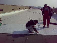 Кровельная ПВХ-мембрана