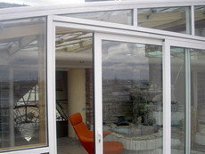 «Холодные» алюминиевые раздвижные двери KURTOGLU (Турция)