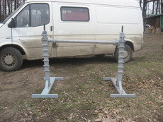 Домкраты гидравлические для подъема кабельных барабанов