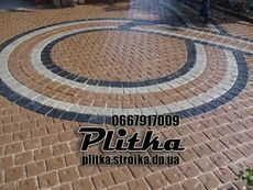 Укладка тротуарной плитки, брусчатки