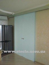 Стеклянные двери