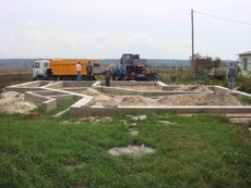 Фундаментные работы.