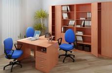 Офисная мебель на заказ любой сложности из ДСП и МДФ