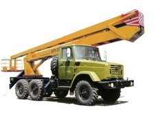 Аренда, услуги автовышки Киев. Автовышка 17, 22, 28, 32м Ки