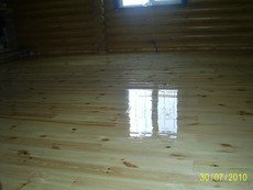 Шлифовка паркета