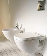 Подвесной унитаз Duravit (Германия) STARCK 3, крышка SoftClo
