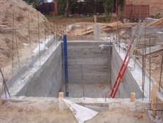 Строительные работы.