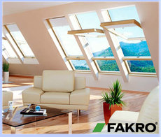 Окна мансардные (окна для крыши) FAKRO