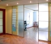 Перегородки раздвижные