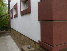 Фасадные работы.