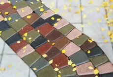 Укладка тротуарной плитки.