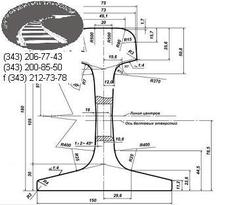 Продаю с ржд 25 метровые рельсы с износом 1 группы, рельсы