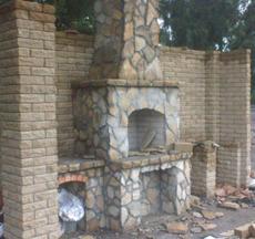 кладка каминов