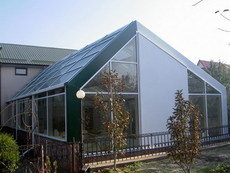 Остекление зимних садов ALUMIL (Греция), METALPLAST (Польша)