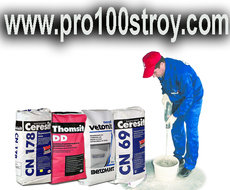Стяжка для пола Баумит, нивелирка Церезит, Шонокс, смеси Кас