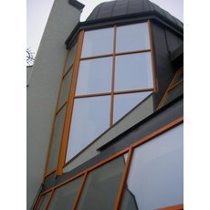 Остекление фасада ALUPROF (Польша), ЗЕНИТ (ДЗАП Украина)
