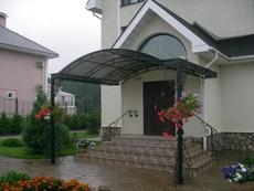 Продам козырьки из поликарбоната готовые и сборные.