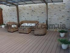 Палубная доска, декинг, композитная террасная доска