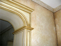 `Нанесение декоративных штукатурок: венецианская штукатурка,