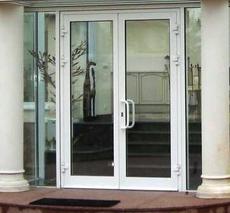 Алюминиевые двери, изготовление и установка дверей.