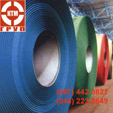 Сталь с полимерным покрытием RAL 0, 45х1250 мм