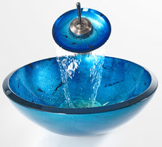 Стеклянные раковины