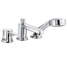 Смеситель врезной Kludi Zenta 384460575 на 3 отверствия