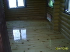 Шлифовка паркета