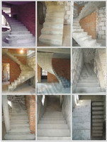 Лестницы бетонные в Киеве - проект, монтаж под заказ