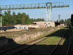 Аренда склада в Помосковьое открытая площадка жд ветка кран 
