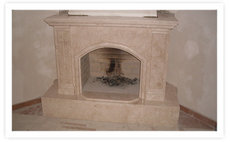 Камины из мрамора