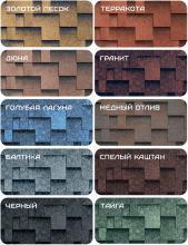 Гибкая черепица RUFLEX Super Rocky