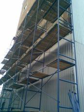 Строительные леса, рамные.