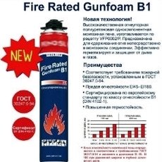 Противопожарная монтажная пена