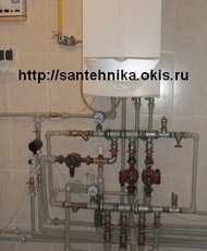 Монтаж сантехники, отопления.