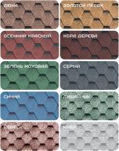 Гибкая черепица RUFLEX Super Katrilli