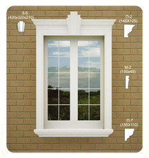 Декоративные элементы с покрытием