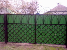 Ворота и заборы из металопрофиля. Черкассы и обл.