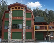 Защитные жалюзи из экструдированных профилей