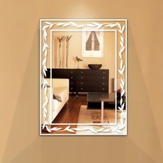 Зеркала на заказ, большие зеркала, зеркало с рисунком Киев!