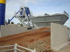 Быстровозводимый стационарный бетонный завод